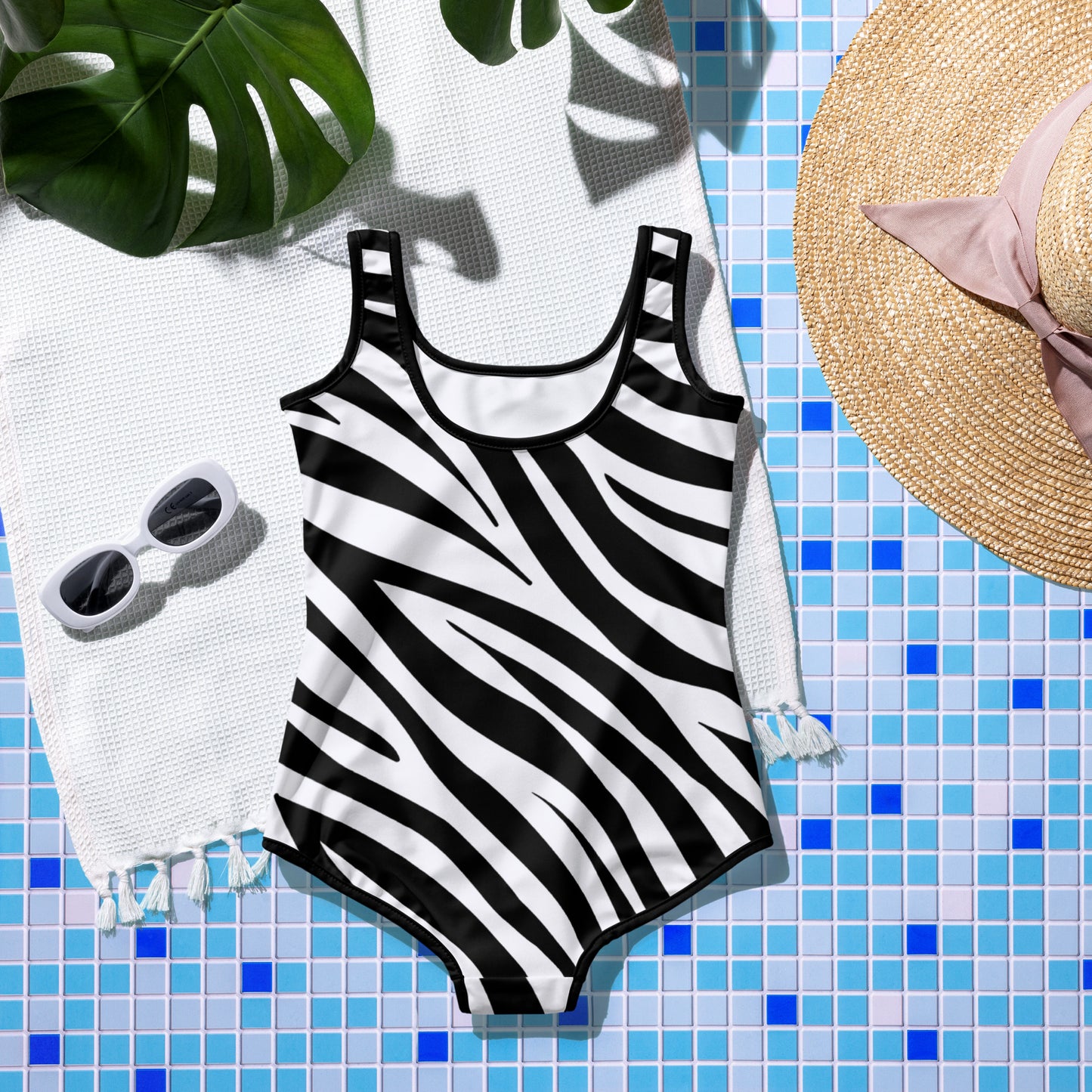 Zebra Youth and Teen Swimsuit