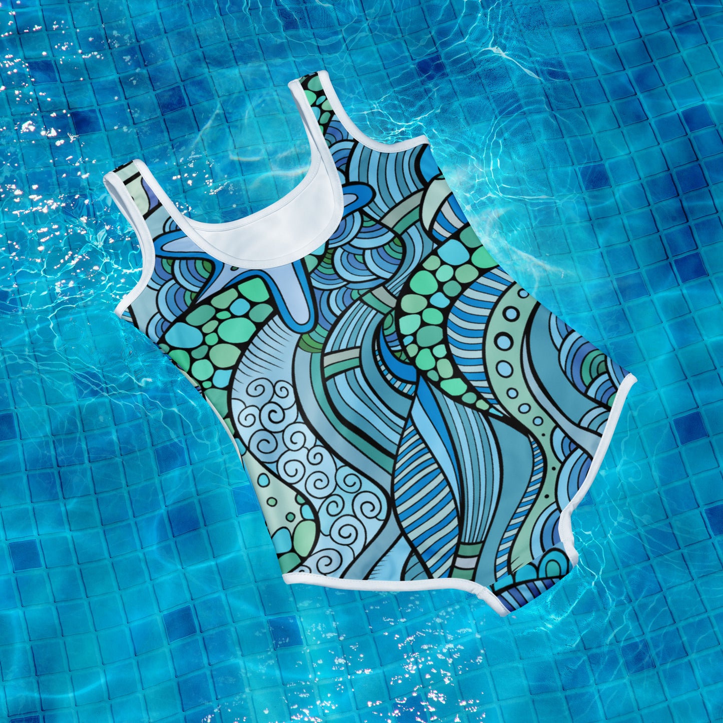 Youth Teen Ocean Swimsuit