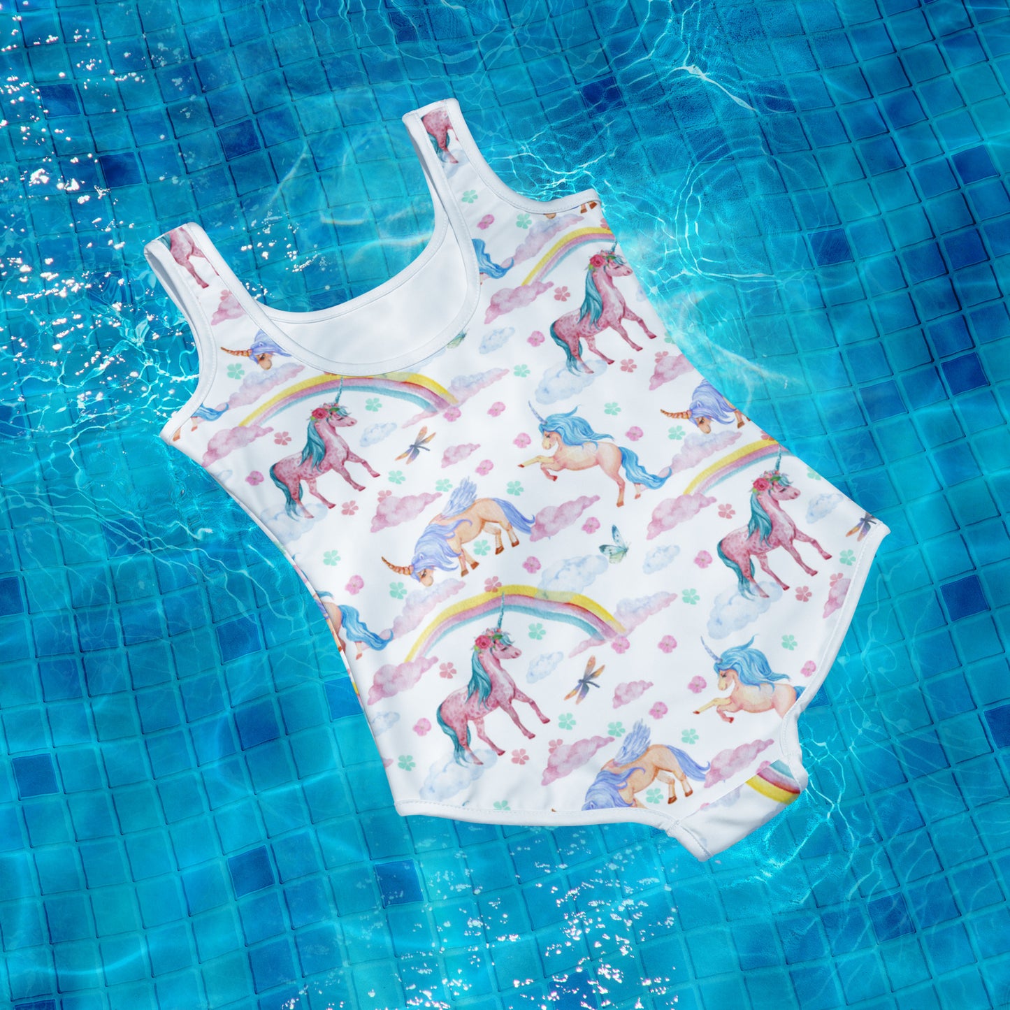 Unicorn Teen Youth Kids Swimsuit