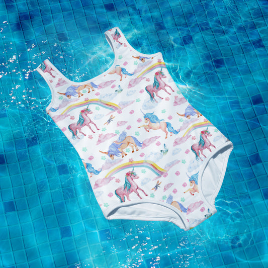 Unicorn Teen Youth Kids Swimsuit