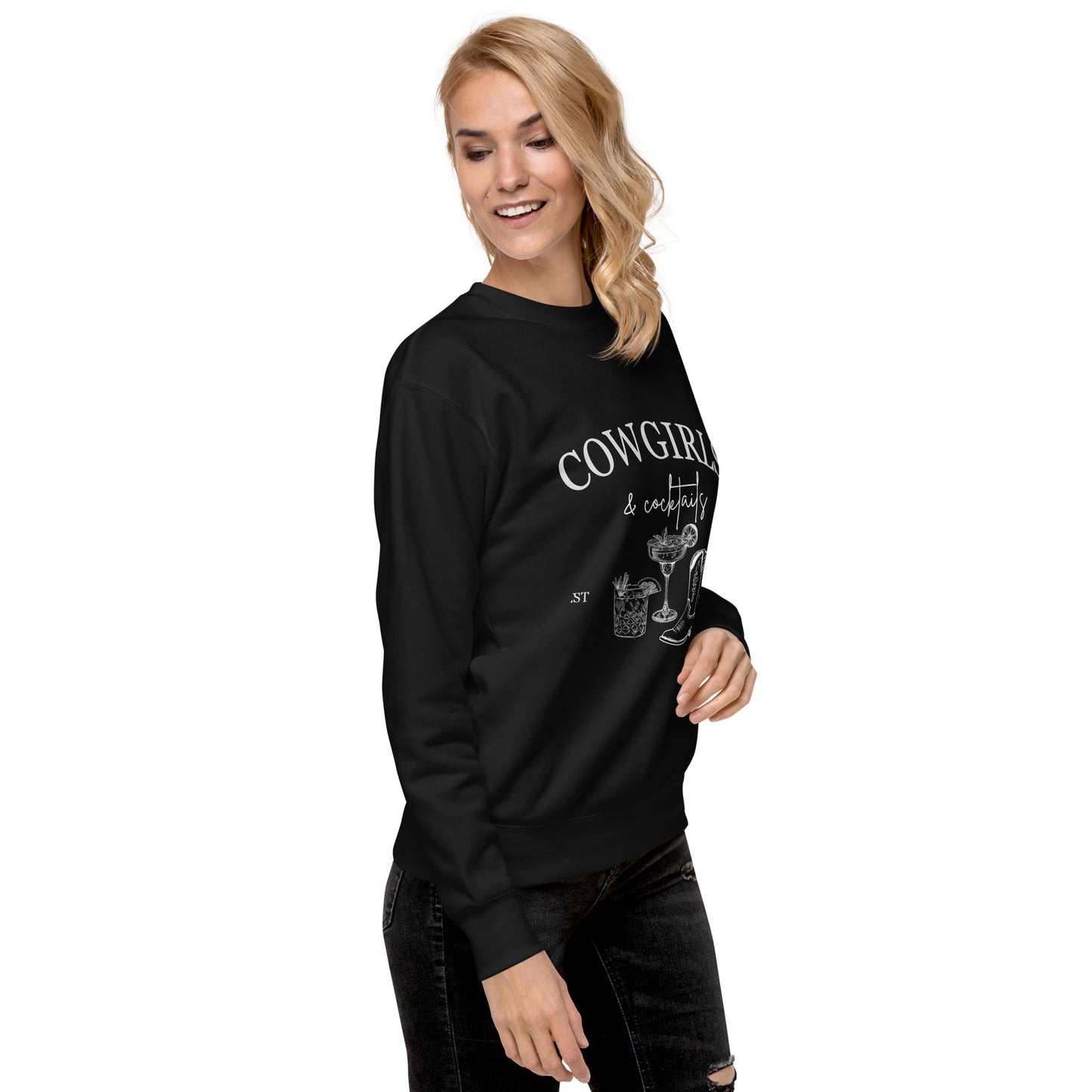 Cowgirls and Cocktails Crewneck