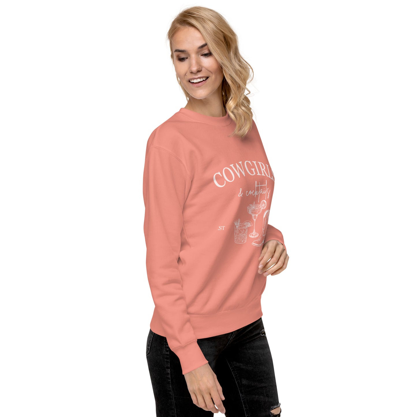 Cowgirls and Cocktails Crewneck