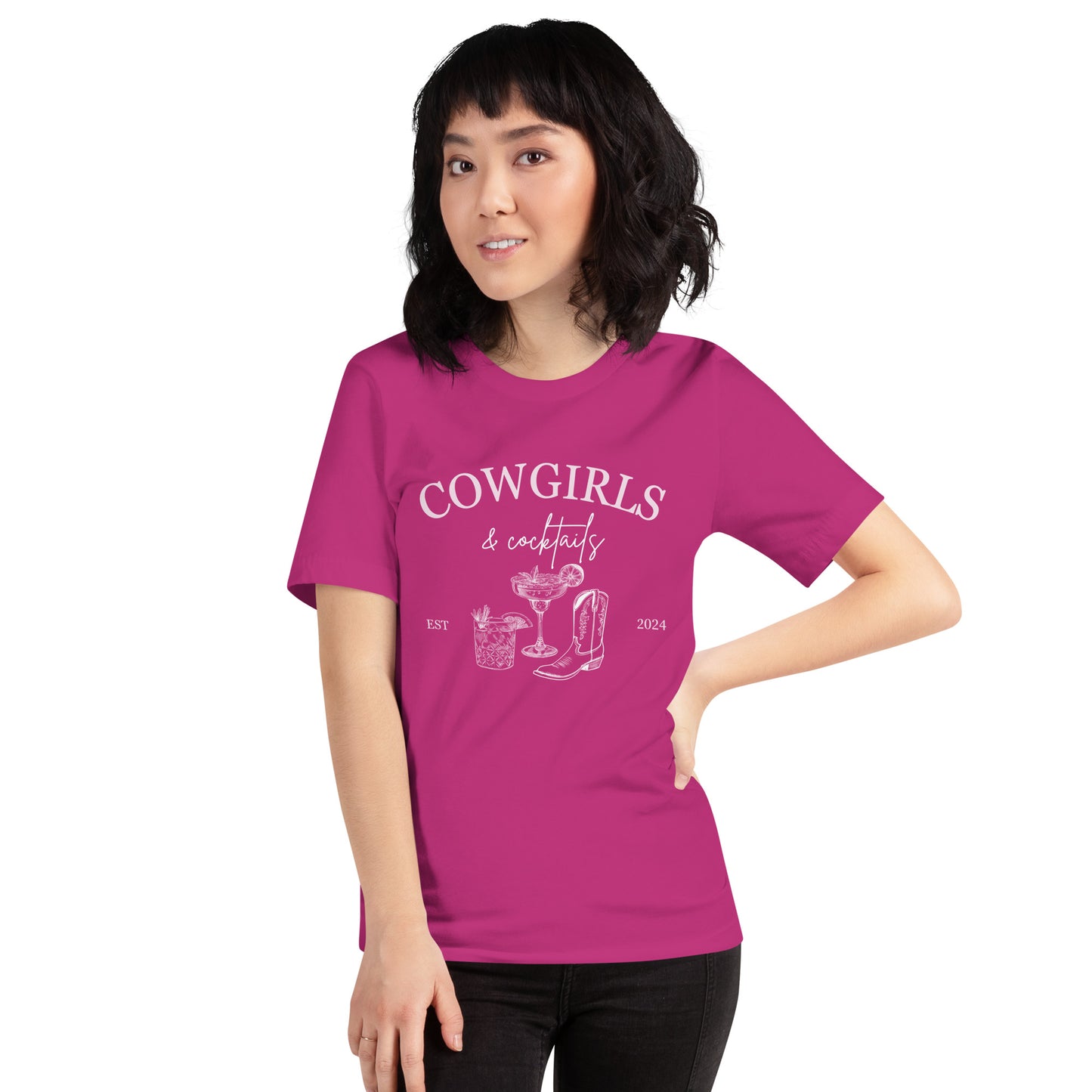 Cowgirls and Cocktails T-shirt