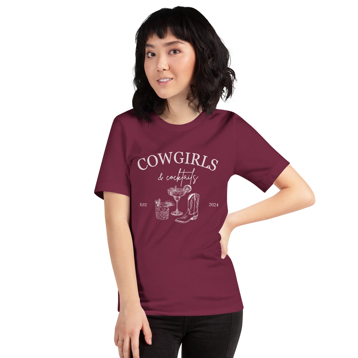 Cowgirls and Cocktails T-shirt