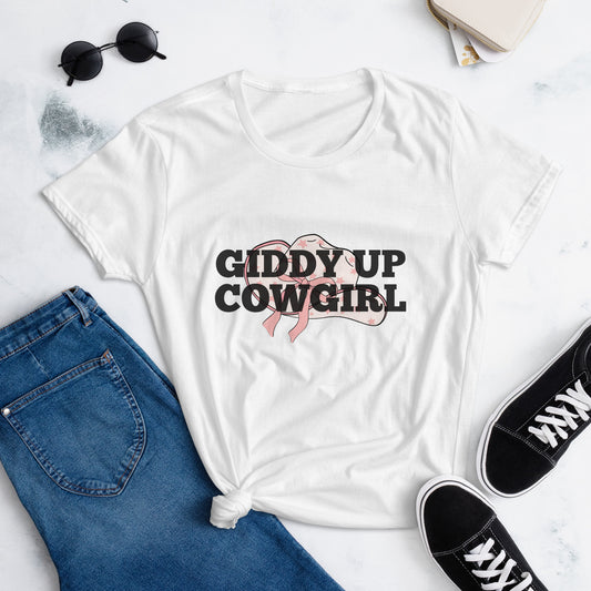 Giddy Up Cowgirl Tee