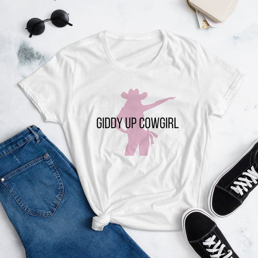 Giddy Up Cowgirl Tee